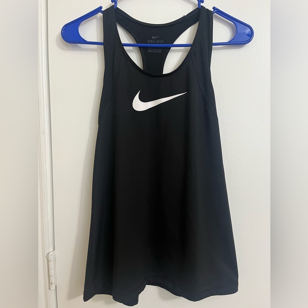 Nike Dri Fit Black Workout Tank Top Size XS